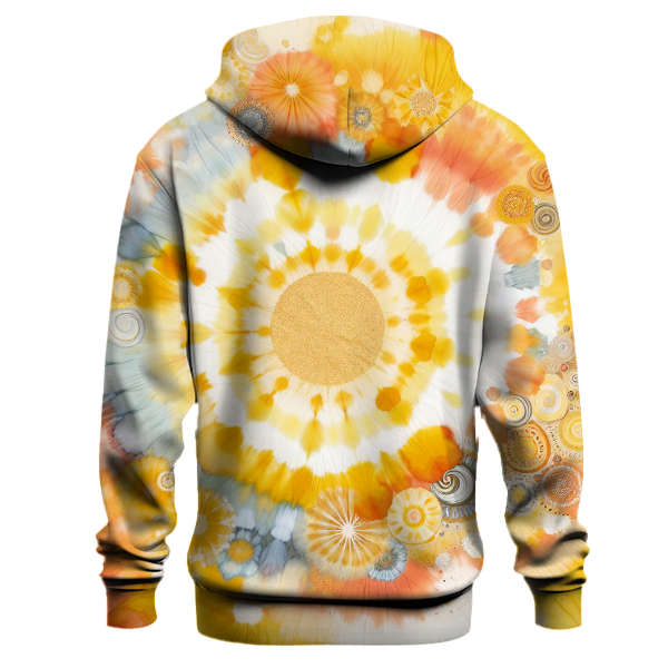 Sunshine Burst Tie-Dye Hoodie