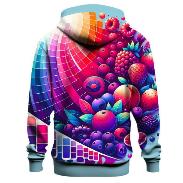 Electric Berry Fusion Hoodie