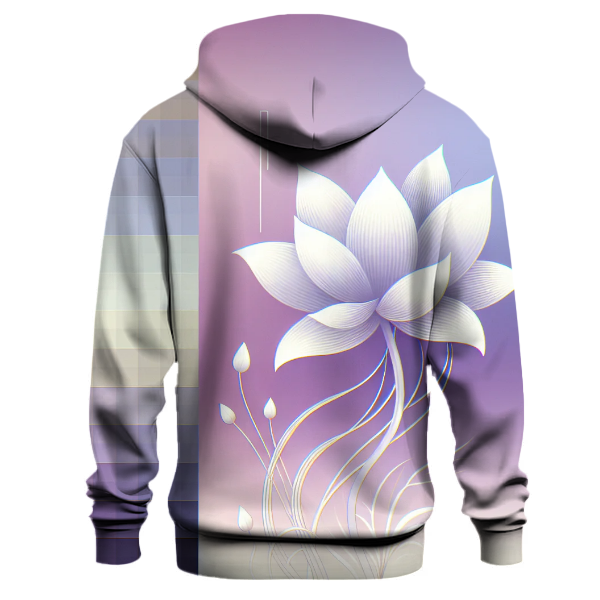 Radiant Zen Lotus Hoodie