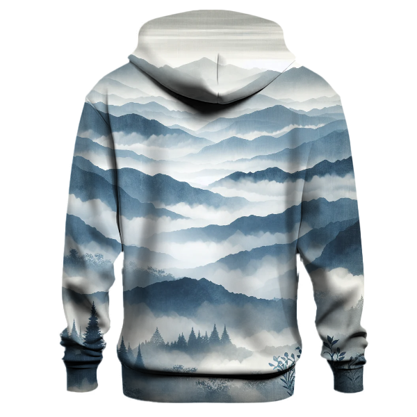 Misty Mountain Horizon Tie-Dye Hoodie