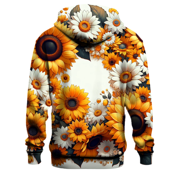 Sunny Floral Dreams Hoodie