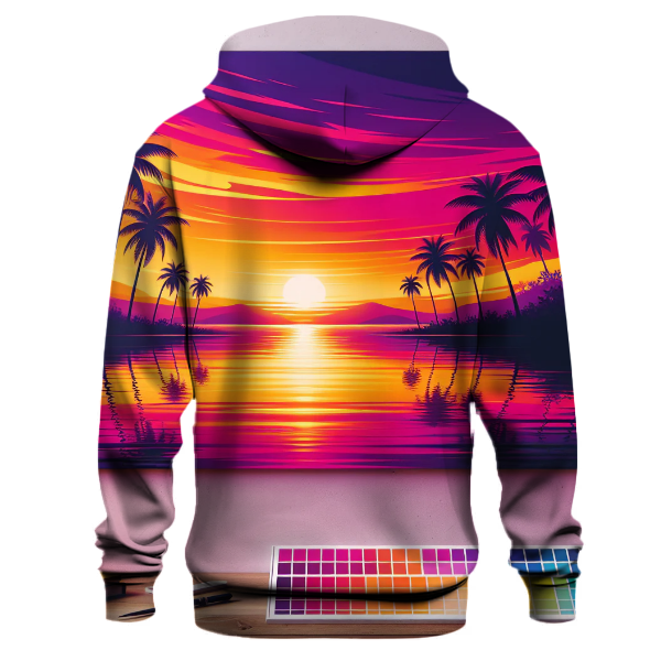 Radiant Sunset Boulevard Hoodie