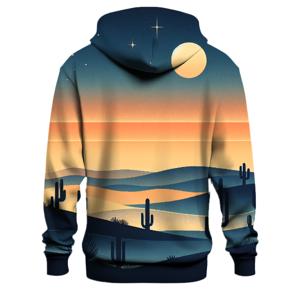 Moonlit Desert Journey Hoodie