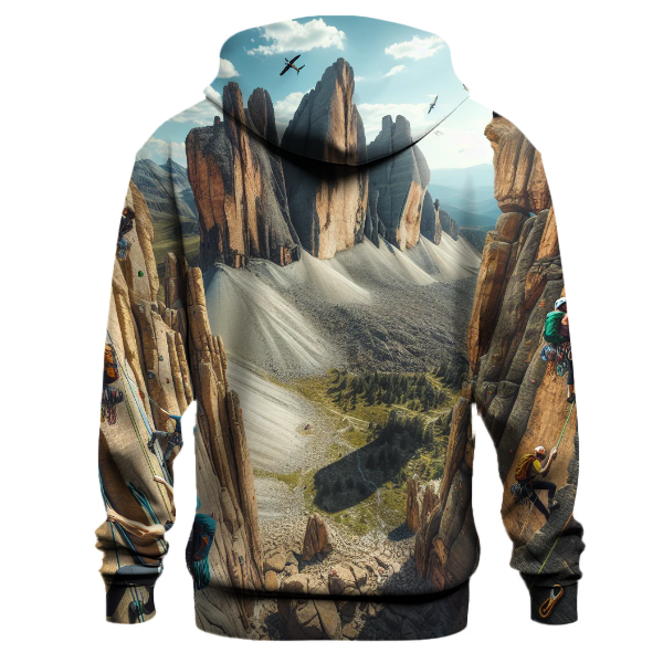 Extreme Rock Climbing Heights Hoodie