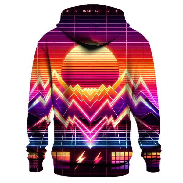 Electric Sunset Fusion Hoodie
