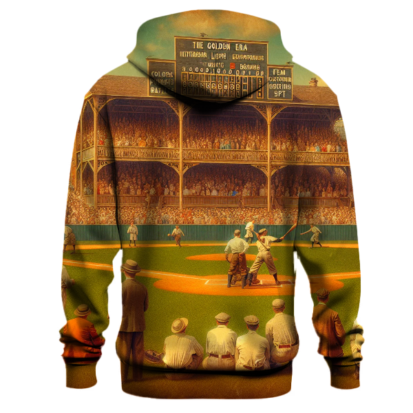 Baseball - Retro Team Spirit Hoodie