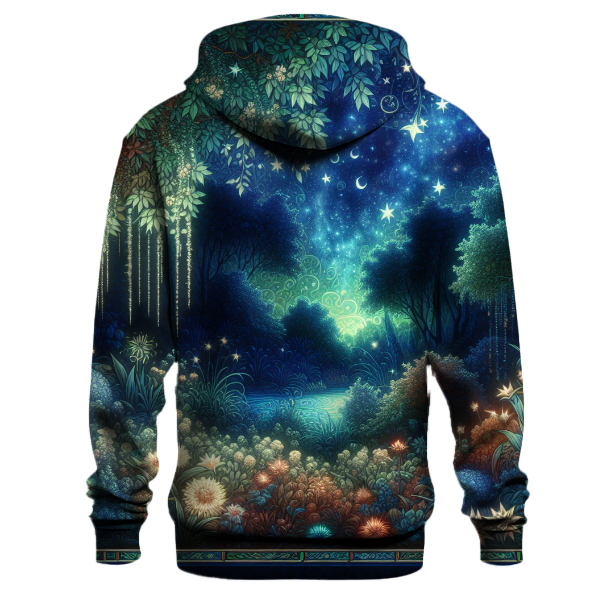 Celestial Night Garden Hoodie
