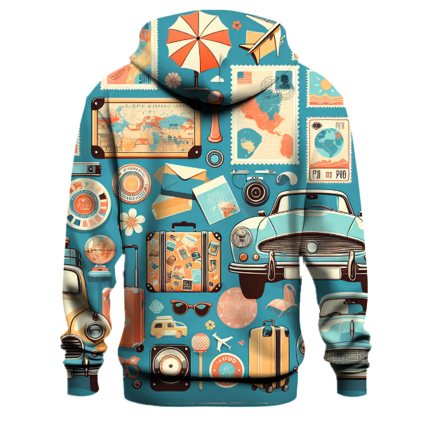 Vintage 70s Travel Memories Hoodie