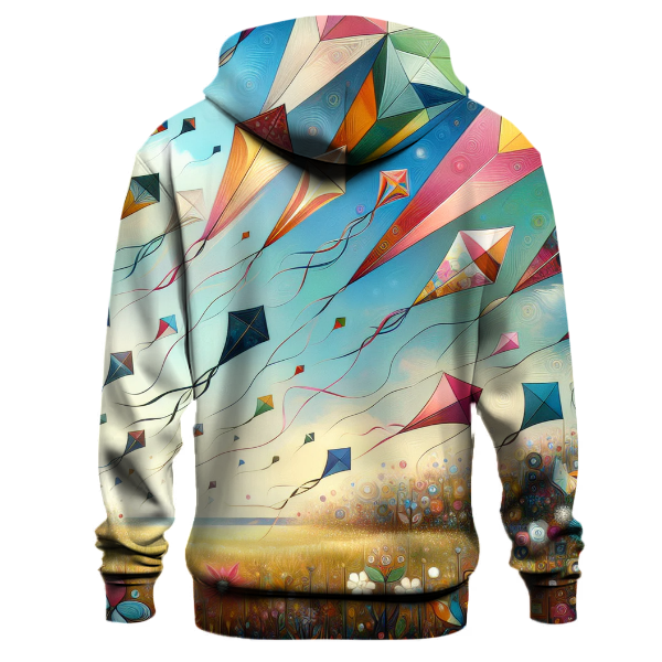 Whimsical Kite Soar Hoodie