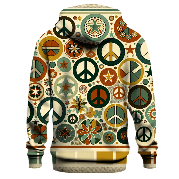 Classic Peace Signs Hoodie