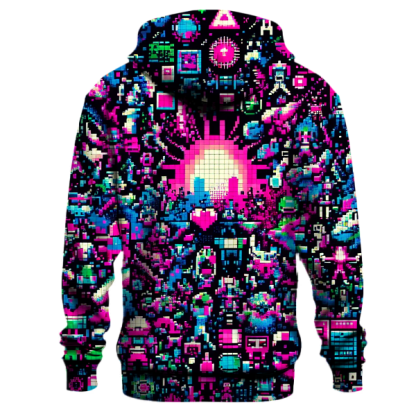 Pixel Party Madness Hoodie