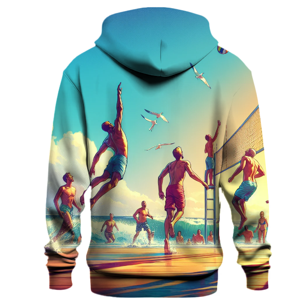 Volleyball Beach Spirit Hoodie