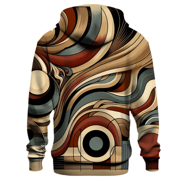 Vintage Aura Abstract Hoodie