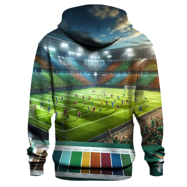 Soccer Dribble Action Hoodie