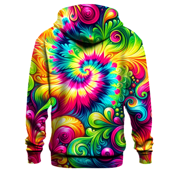 Electric Garden Glow Hoodie