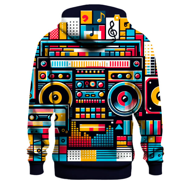 Boom Box Retro Beats Hoodie