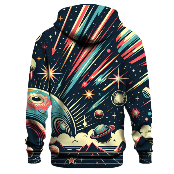 Retro Cosmic Journey Hoodie