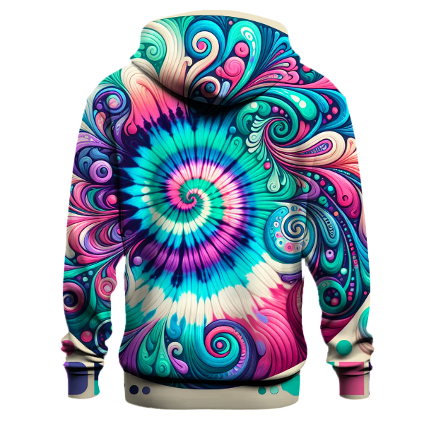 Funky Tie-Dye Harmony Hoodie