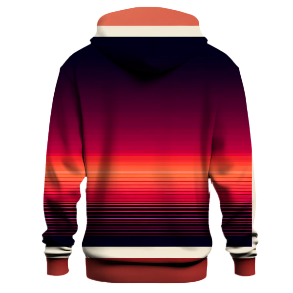 Burning Sunset Horizon Hoodie