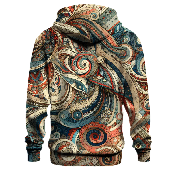 Bohemian Paisley Paradise Hoodie