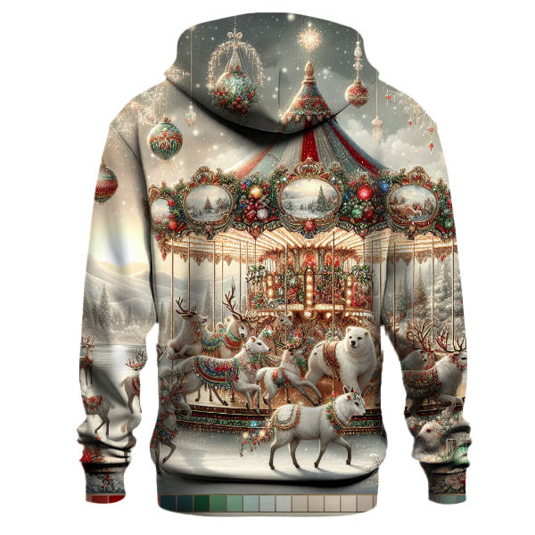 Joyous Christmas Carousel Hoodie