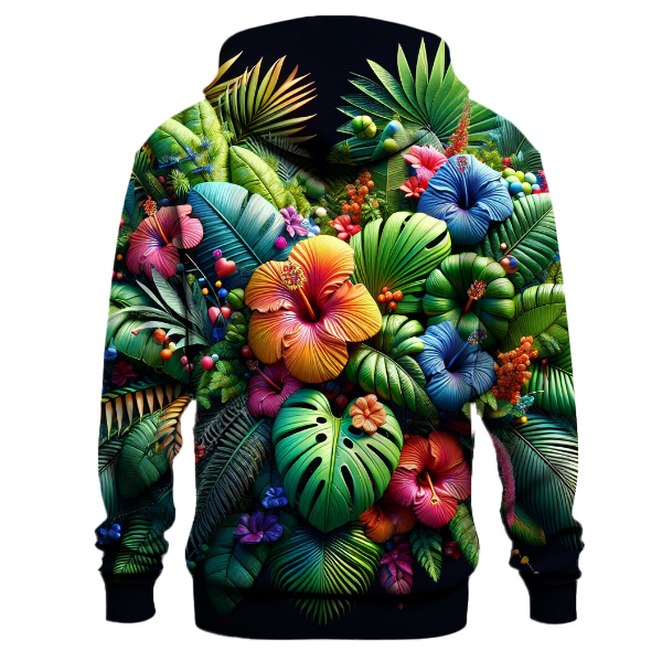 Bold Tropical Jungle Hoodie