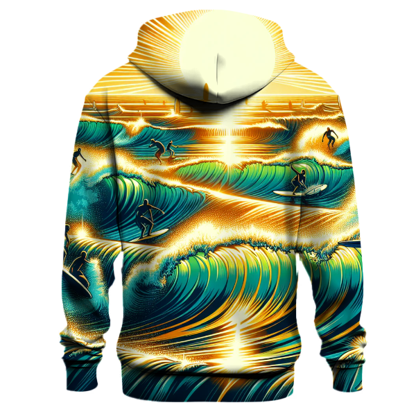 Surfing Ocean Adventures Hoodie