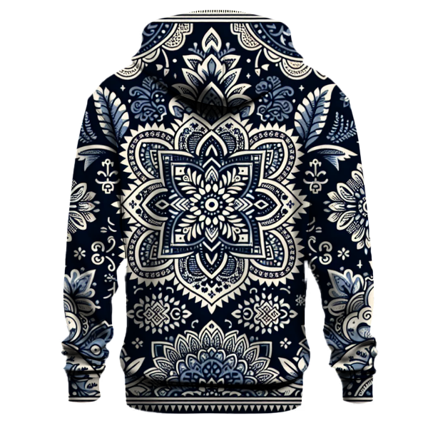 Retro Bandana Patterns Hoodie