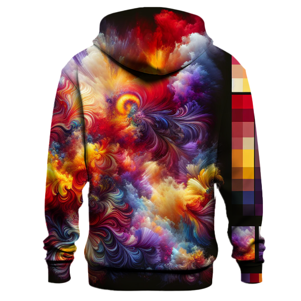 Starburst Tie-Dye Hoodie