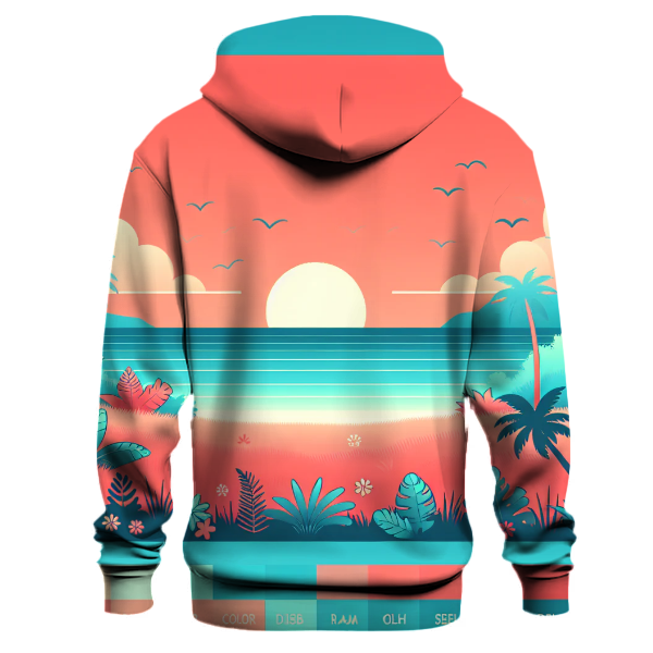 Sunny Tropical Escape Hoodie