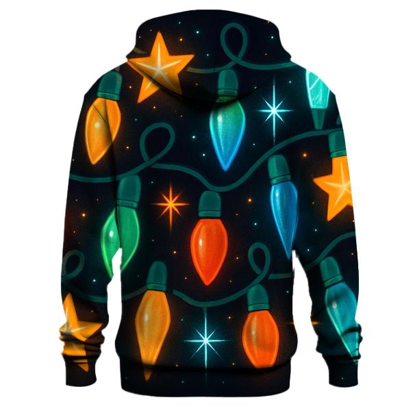 Joyful Christmas Lights Hoodie