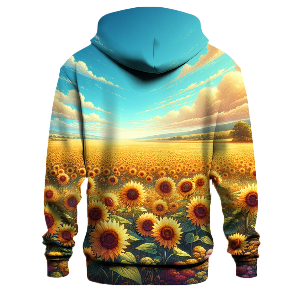Radiant Sunflower Bliss Hoodie