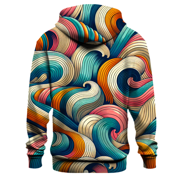 Groovy Waves of Joy Hoodie
