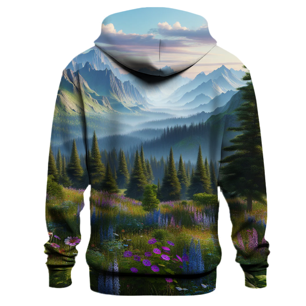 Colorful Nature Retreat Hoodie