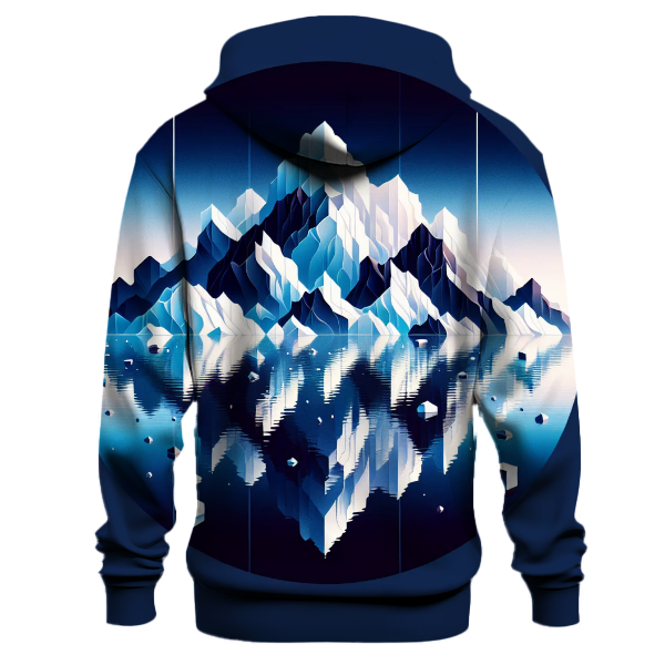 Frozen Fjord Reflection Hoodie