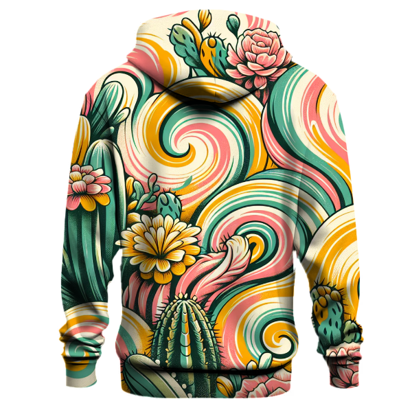 Cactus Blossom Desert Bloom Hoodie