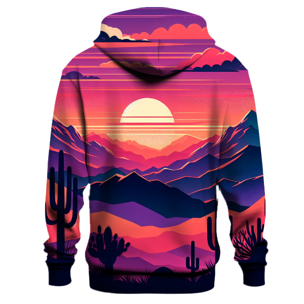 Vibrant Desert Sunset Hoodie