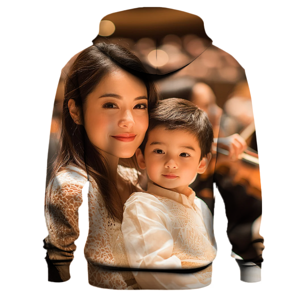 The Symphony of Love A Mothers Harmonious Presence Hoodie