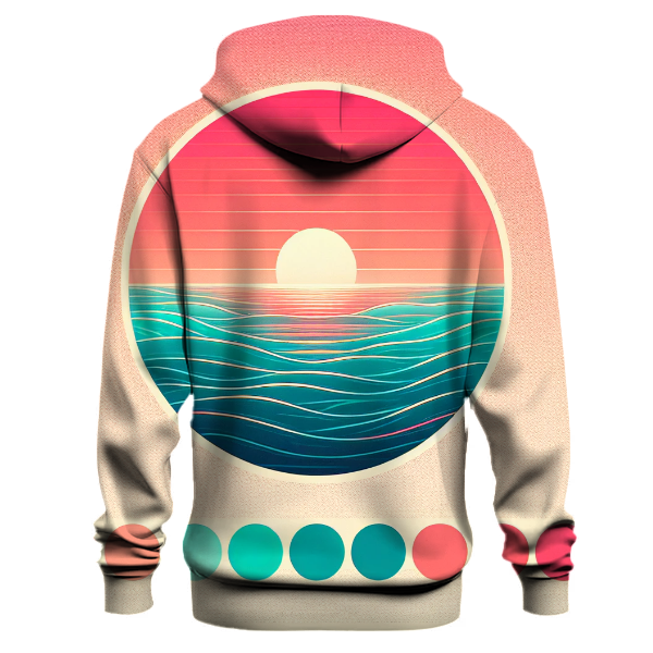 Coral Horizon Hoodie