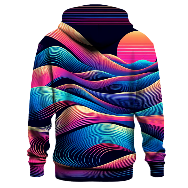 Retro Wave Wonders Hoodie