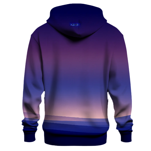 Dusk Horizon Gradient Design Hoodie