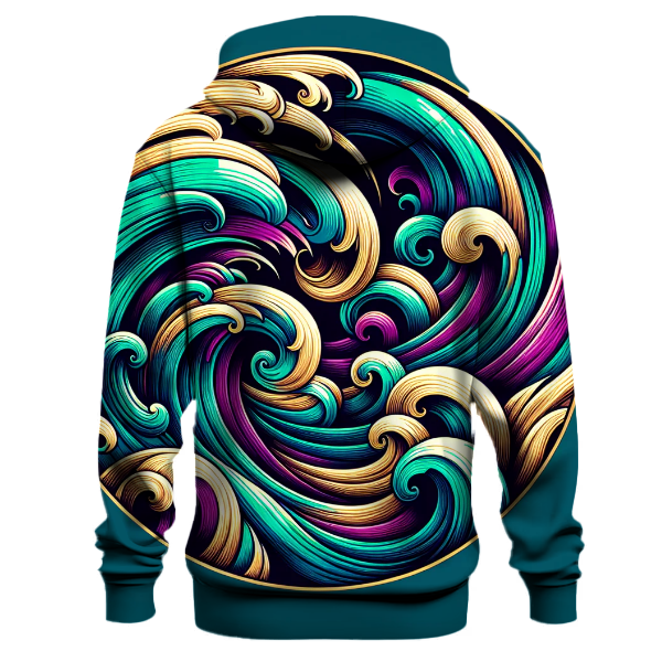 Ocean Waves Hoodie