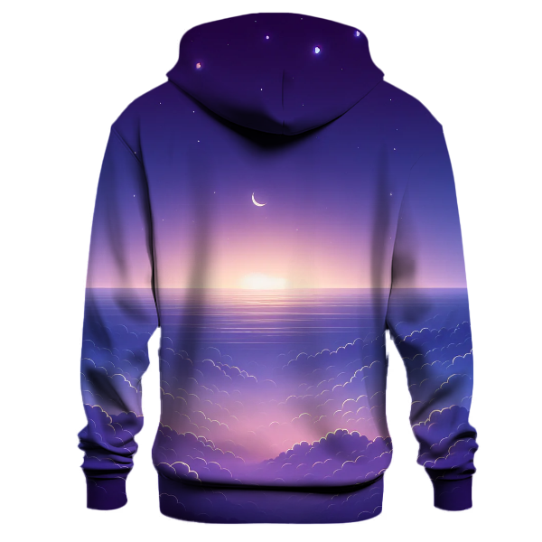 Lavender Twilight Gradient Hoodie