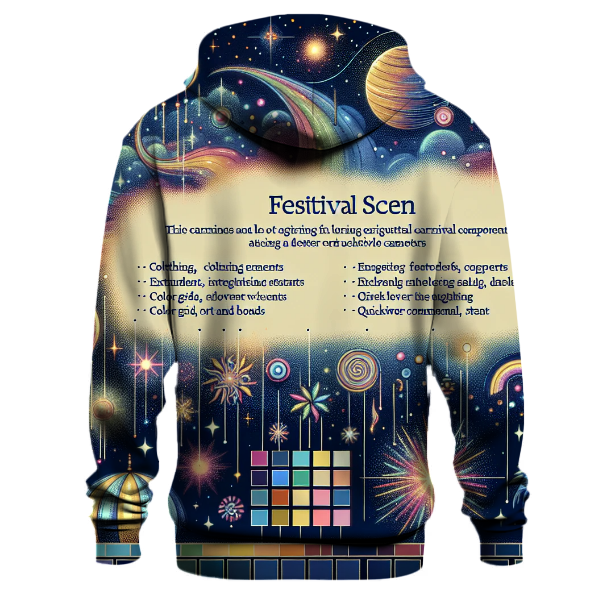 Celestial Carnival Celebration Hoodie