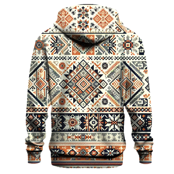 Nordic Patterns Delight Hoodie