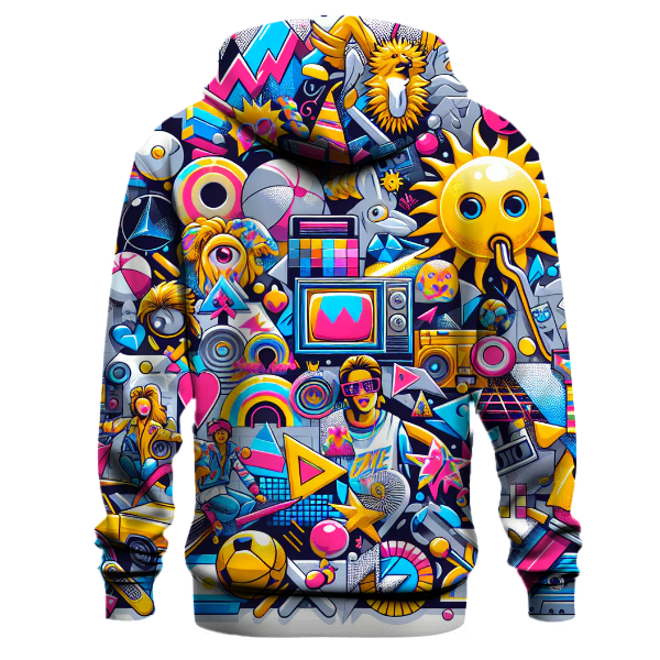 Pop Culture Puzzle Hoodie