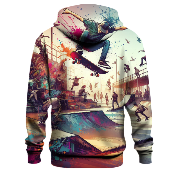 Skateboard Vibes Hoodie