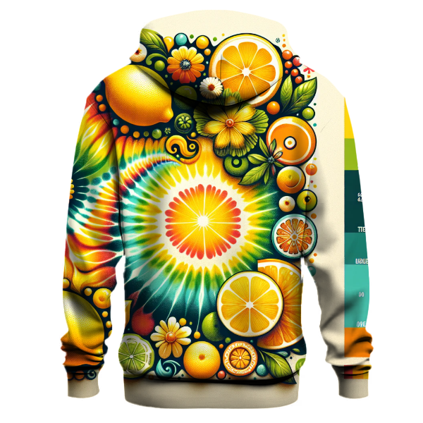 Sunny Citrus Twist Hoodie