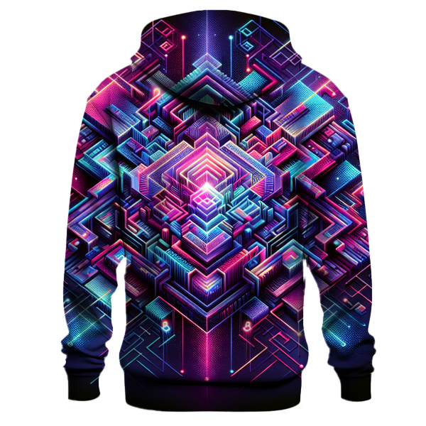 Synthwave Neon Dream Hoodie