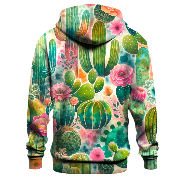 Cactus Garden Design Hoodie
